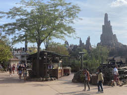 Entrance to the Thunder Mesa Riverboat Landing attraction at Frontierland at Disneyland Park