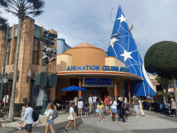 Front of the Animation Celebration building at the Toon Studio at Walt Disney Studios Park