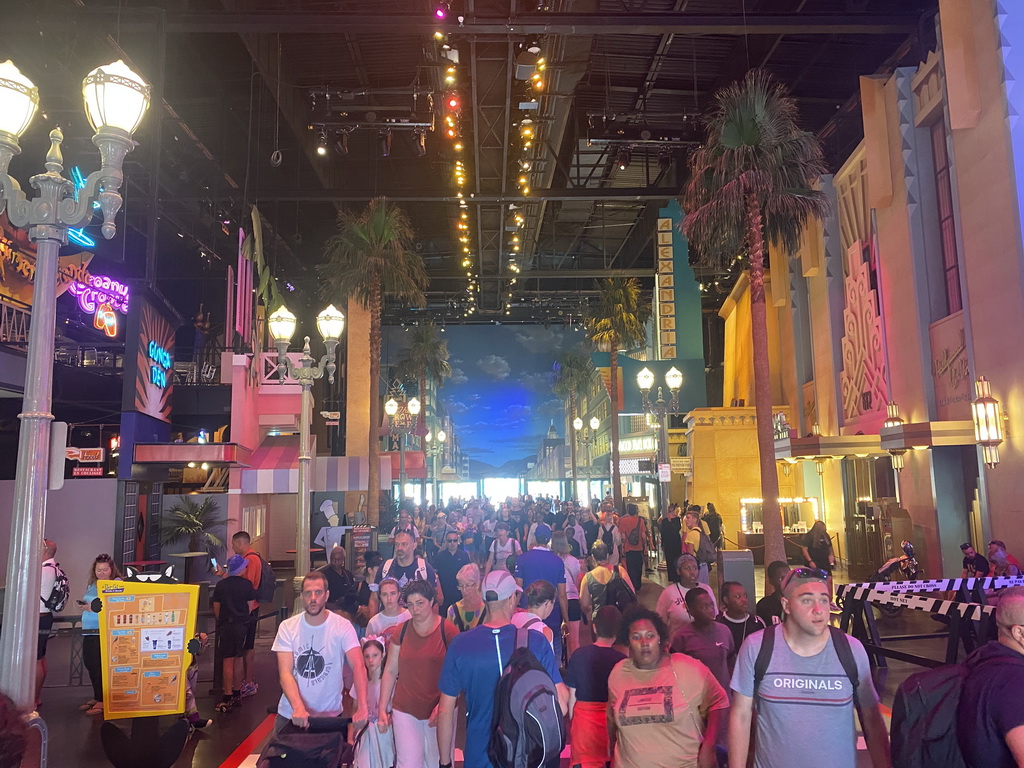 Interior of the Studio 1 building at the Front Lot at Walt Disney Studios Park