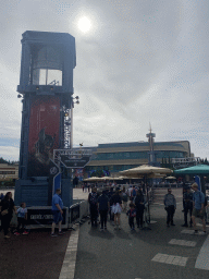 Entrance to the queue for the Marvel Avengers Campus at Walt Disney Studios Park