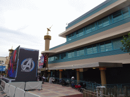 Front of the Studio D attraction at the Production Courtyard at Walt Disney Studios Park