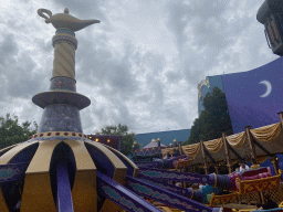 The Les Tapis Volants - Flying Carpets Over Agrabah attraction at the Toon Studio at Walt Disney Studios Park
