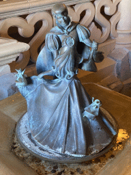 Statuette at the upper floor of Sleeping Beauty`s Castle at Fantasyland at Disneyland Park