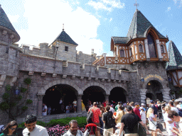 Front of the Blanche-Neige et les Sept Nains attraction at Fantasyland at Disneyland Park