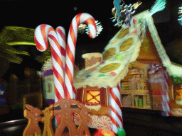 Candy house at the Les Voyages de Pinocchio attraction at Fantasyland at Disneyland Park