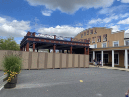 Front of the main building of Disney`s Hotel Cheyenne