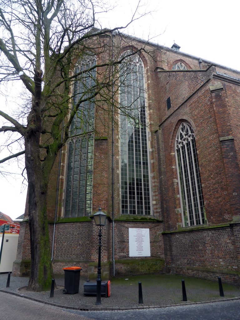 Northeast side of the Martinikerk church at the Markt square