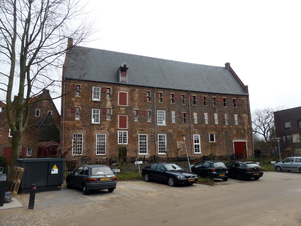 West side of the Arsenaal building at the Kloosterstraat street