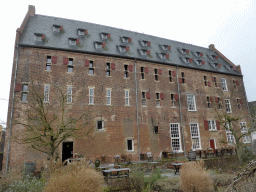 East side of the Arsenaal building at the Kloostersteeg street