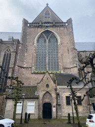 North side of the Church of Our Lady, viewed from the Grotekerksplein square