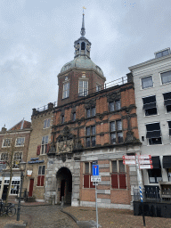 The south side of the Groothoofdspoort gate at the Palingstraat street