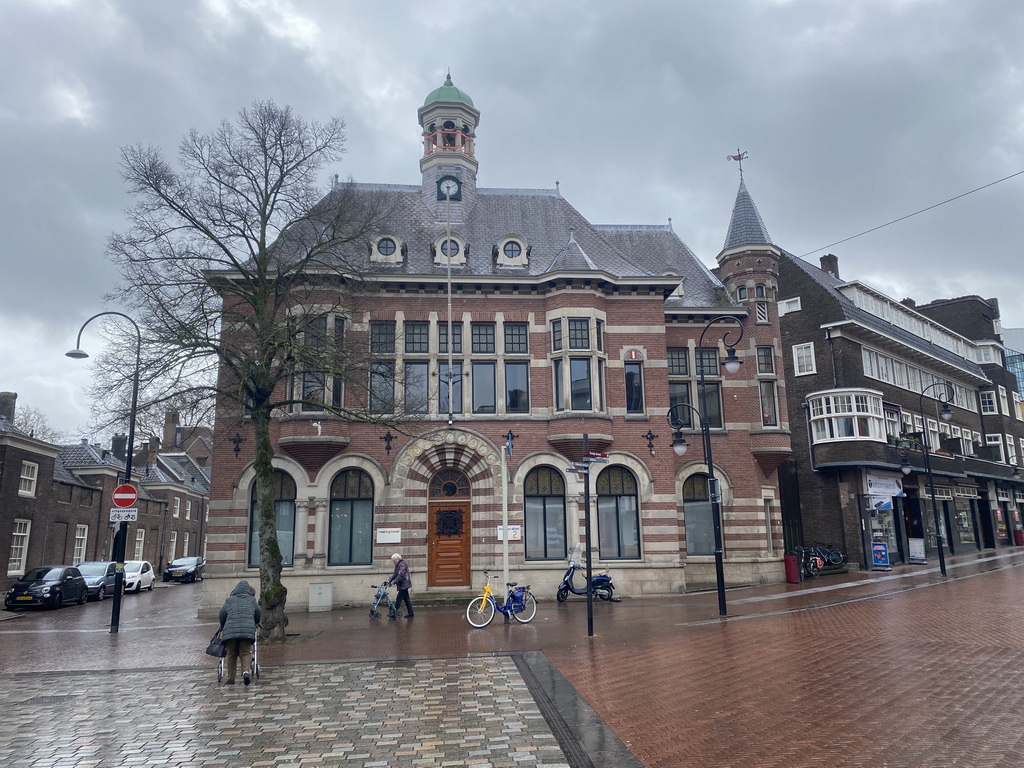 Front of the Former Savings Bank at the Johan de Wittstraat street