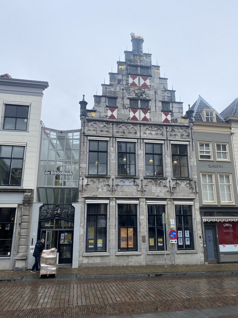 Front of the City Library at the Groenmarkt square