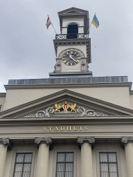 Facade of the City Hall, viewed from the Stadhuisplein square