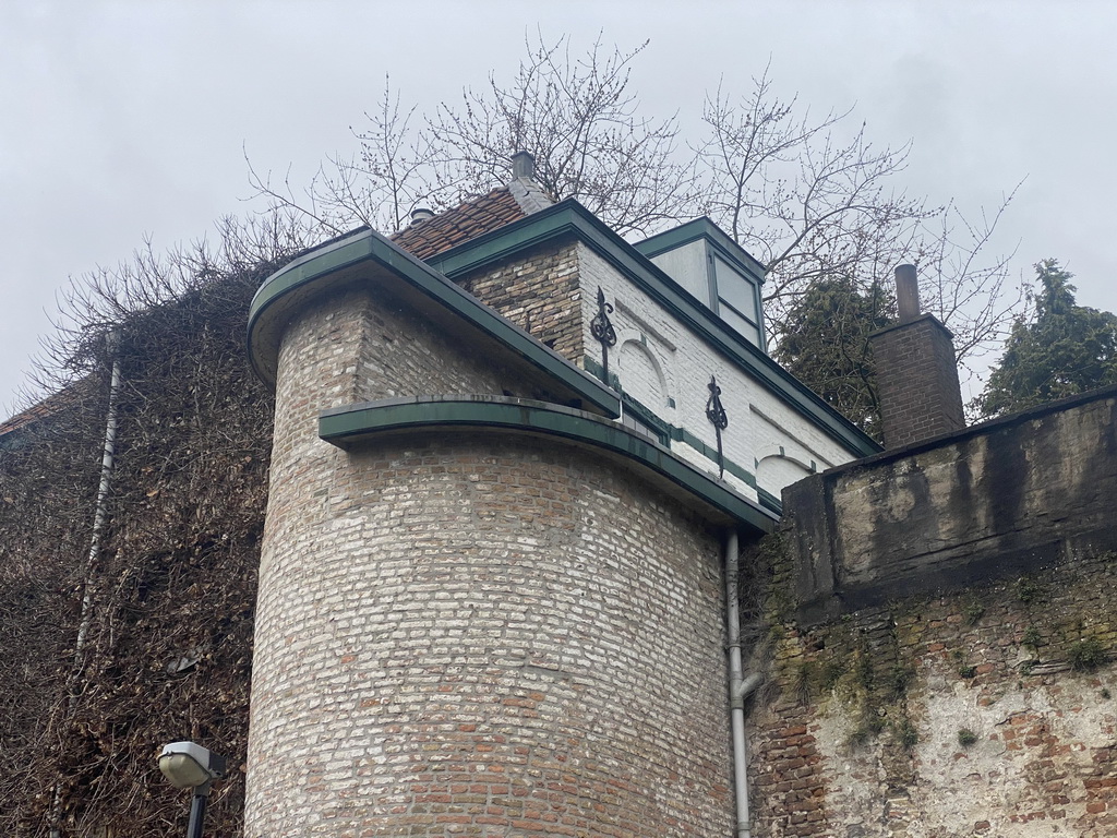 Wall at the Kleine Spuistraat street