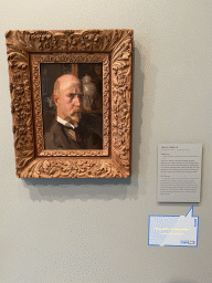 Self-portrait by Isaac Israels at the Ground Floor of the Dordrechts Museum, with explanation