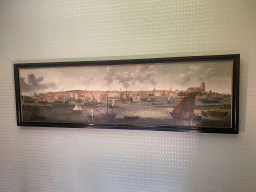 Painting `View on Dordrecht` by Adam Willaerts above the main staircase of the Dordrechts Museum