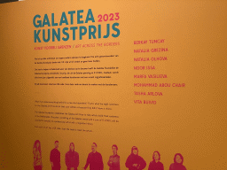 Information on the Galatea Art Prize 2023 exhibition at the Upper Floor of the Dordrechts Museum