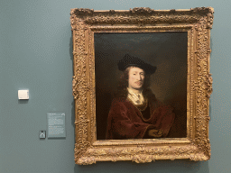 Self-portrait at the Age of Thirty by Ferdinand Bol at the Upper Floor of the Dordrechts Museum, with explanation