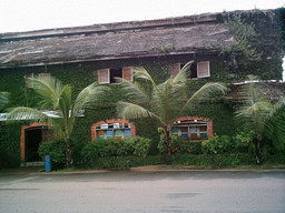 Front of a house at the seaside