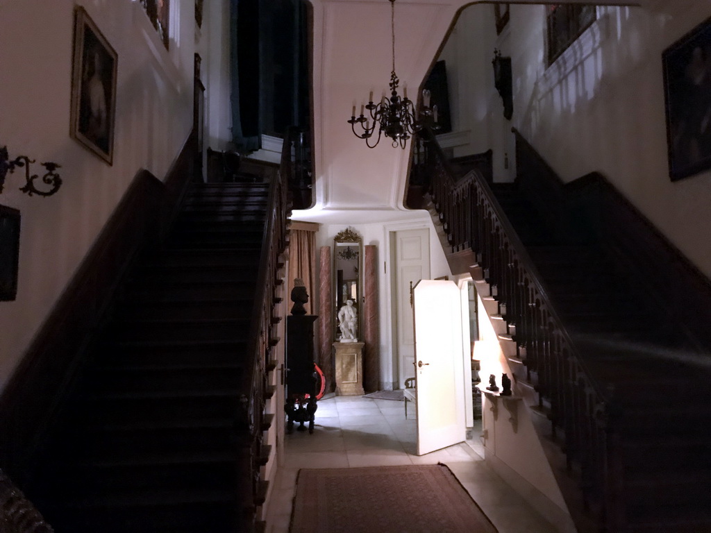 Main staircase of Castle Sterkenburg