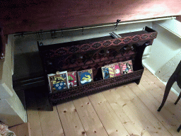 Coats of arms in the Kwikstaartkamer room at the upper floor of Castle Sterkenburg