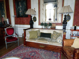 Interior of the living room at the ground floor of Castle Sterkenburg
