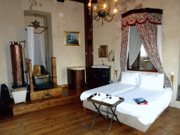 Interior of the Uilenkamer room in the Tower of Castle Sterkenburg