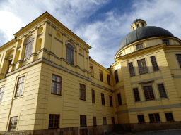The north side of Drottningholm Palace with the Palace Chapel