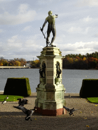 Statue in the east garden of Drottningholm Palace
