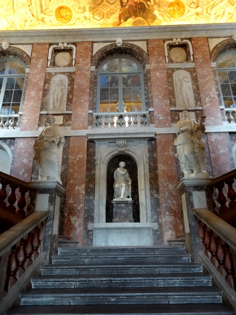 The Main Staircase of Drottningholm Palace