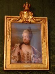 Portrait of Queen Lovisa Ulrika at the Green Cabinet at the Lower Floor of Drottningholm Palace