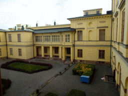The Northern Inner Courtyard, viewed from a room at the Lower Floor of Drottningholm Palace