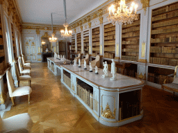 Interior of the Library at the Lower Floor of Drottningholm Palace