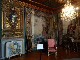 Interior of Oskar`s Hall at the Upper Floor of Drottningholm Palace