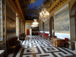 Interior of Karl XI`s Gallery at the Upper Floor of Drottningholm Palace