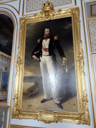 Portrait of King William III of the Netherlands at the Hall of State at the Upper Floor of Drottningholm Palace