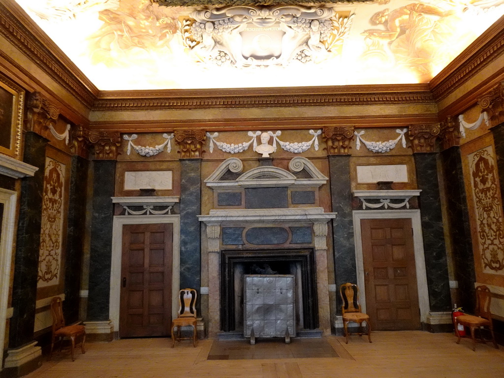 Interior of a room at the Upper Floor of Drottningholm Palace