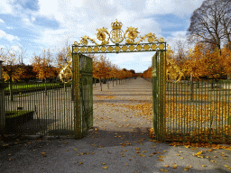 Northeast gate to the Garden of Drottningholm Palace