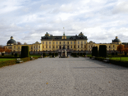 Garden and front of Drottningholm Palace