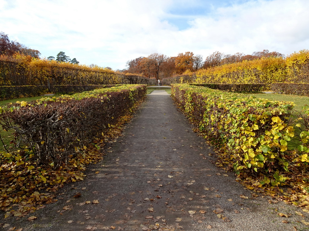 Southwest side of the Garden of Drottningholm Palace