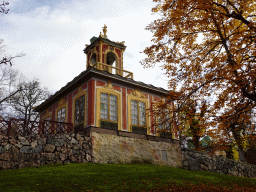 King Adolf Frederick`s Studio at the Chinese Pavilion at the Garden of Drottningholm Palace