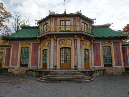 Front of the Main Building at the Chinese Pavilion at the Garden of Drottningholm Palace