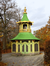 Aviary at the Chinese Pavilion at the Garden of Drottningholm Palace