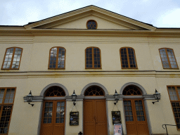 Facade of the Drottningholm Palace Theatre