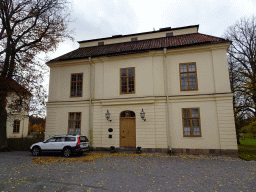 Front of a outbuilding at Drottningholm Palace