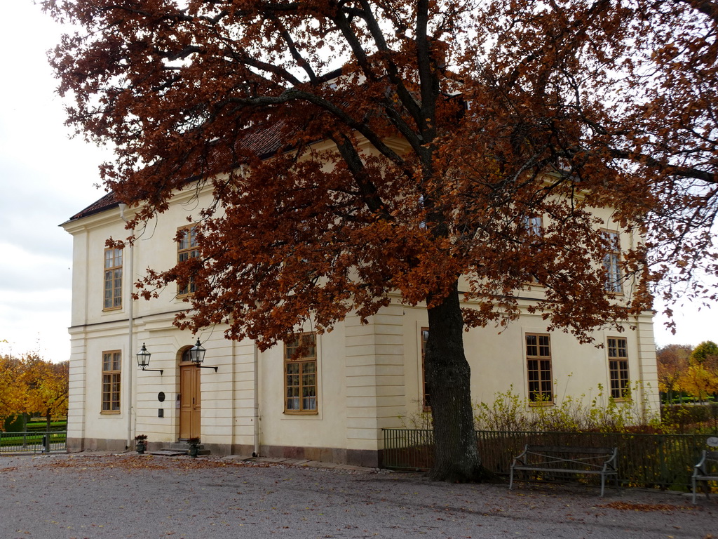Front of a outbuilding at Drottningholm Palace