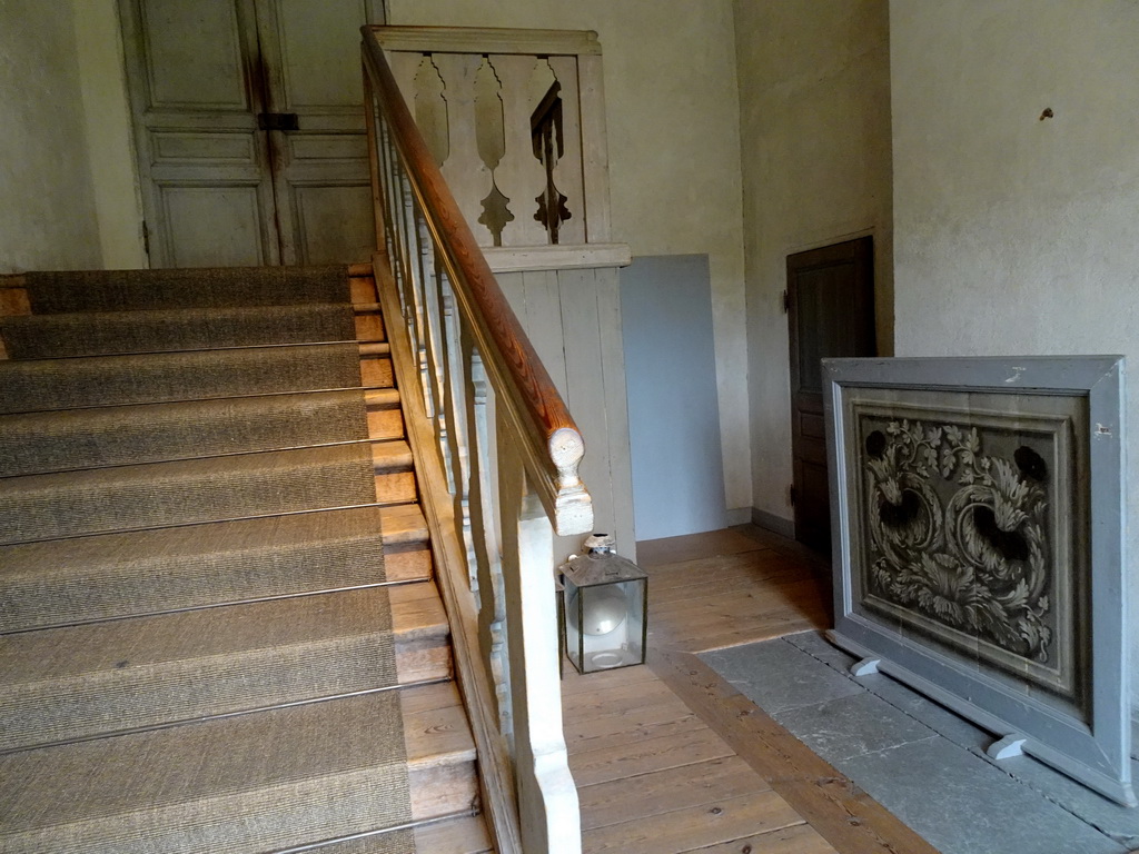 Staircase at a room at the east side of the Drottningholm Palace Theatre