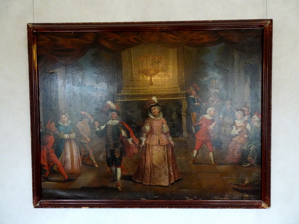 Painting at a room at the east side of the Drottningholm Palace Theatre