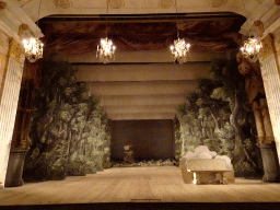 Stage at the Auditorium of the Drottningholm Palace Theatre